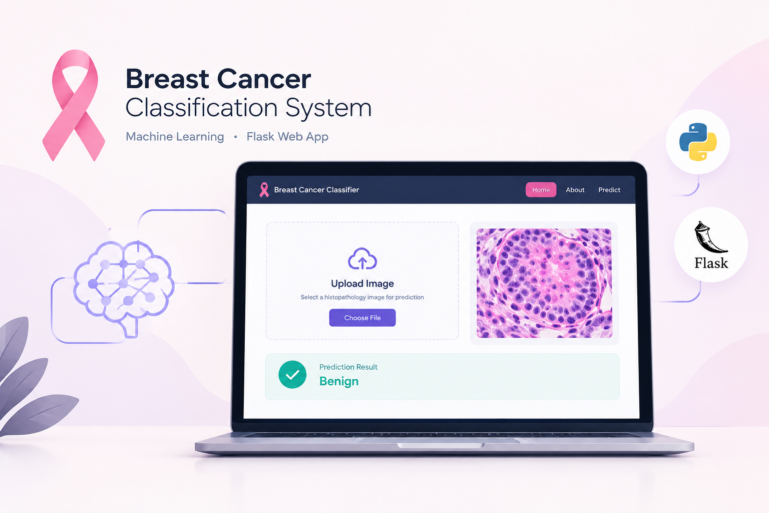 Breast Cancer Classification System project preview
