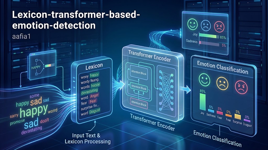 Lexicon & Transformer-Based Emotion Detection project preview