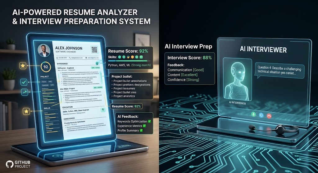 AI Resume Analyzer & Interview Prep project preview